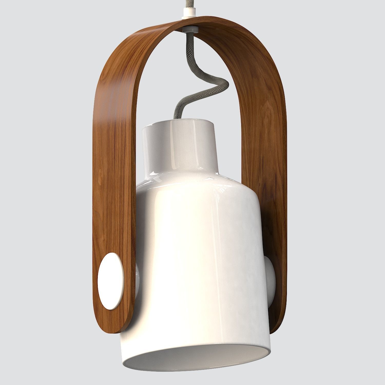 Lyhty Pendant Light 3D model_3