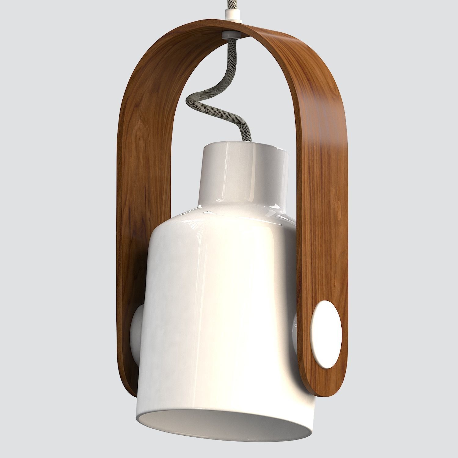 Lyhty Pendant Light 3D model_1