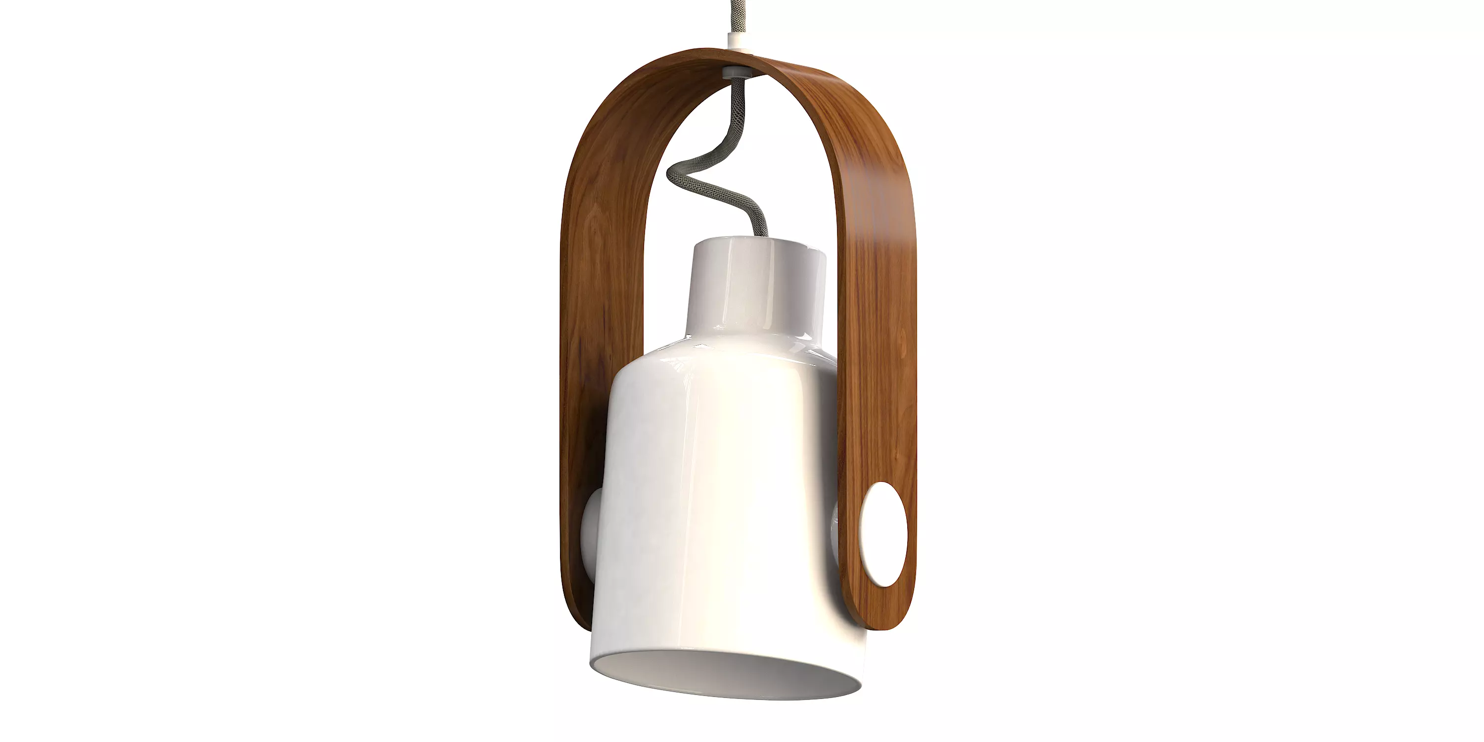 Lyhty Pendant Light 3D model_0