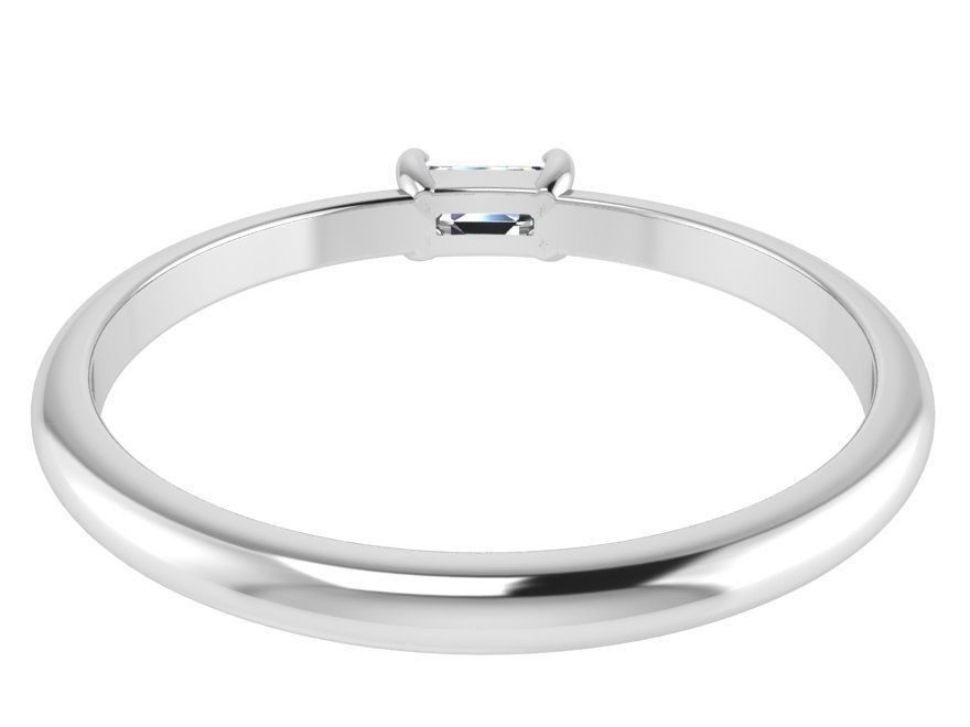 Nerrow Diamond ring 2513 3D print model 3D print model_3