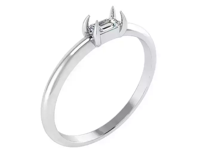 Nerrow Diamond ring 2513 3D print model