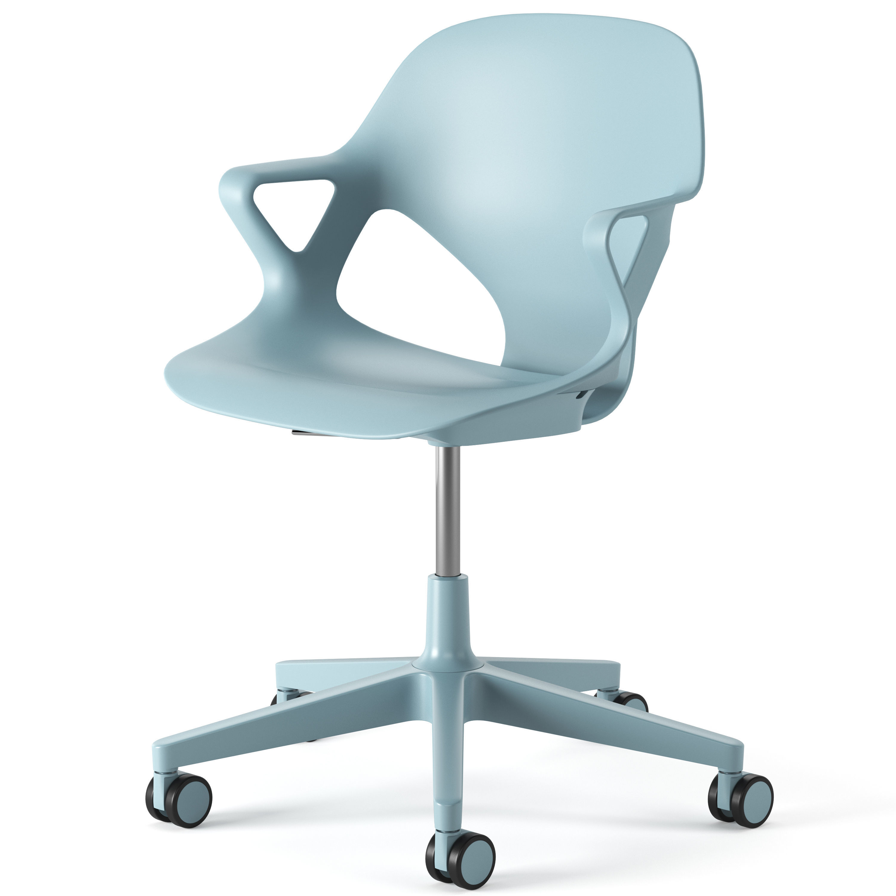 Zeph Chair With Arms By Herman Miller 3D model_1