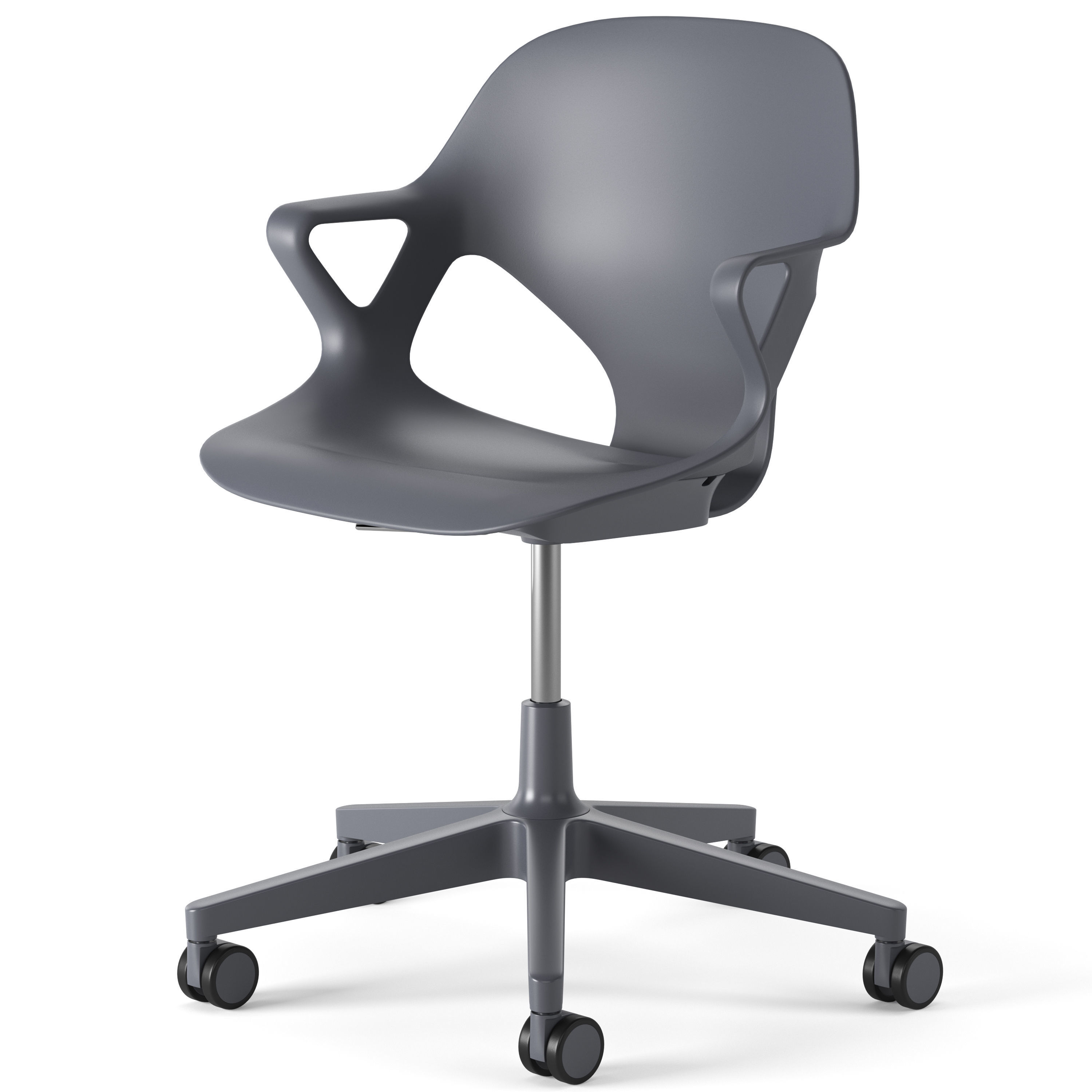 Zeph Chair With Arms By Herman Miller 3D model_3