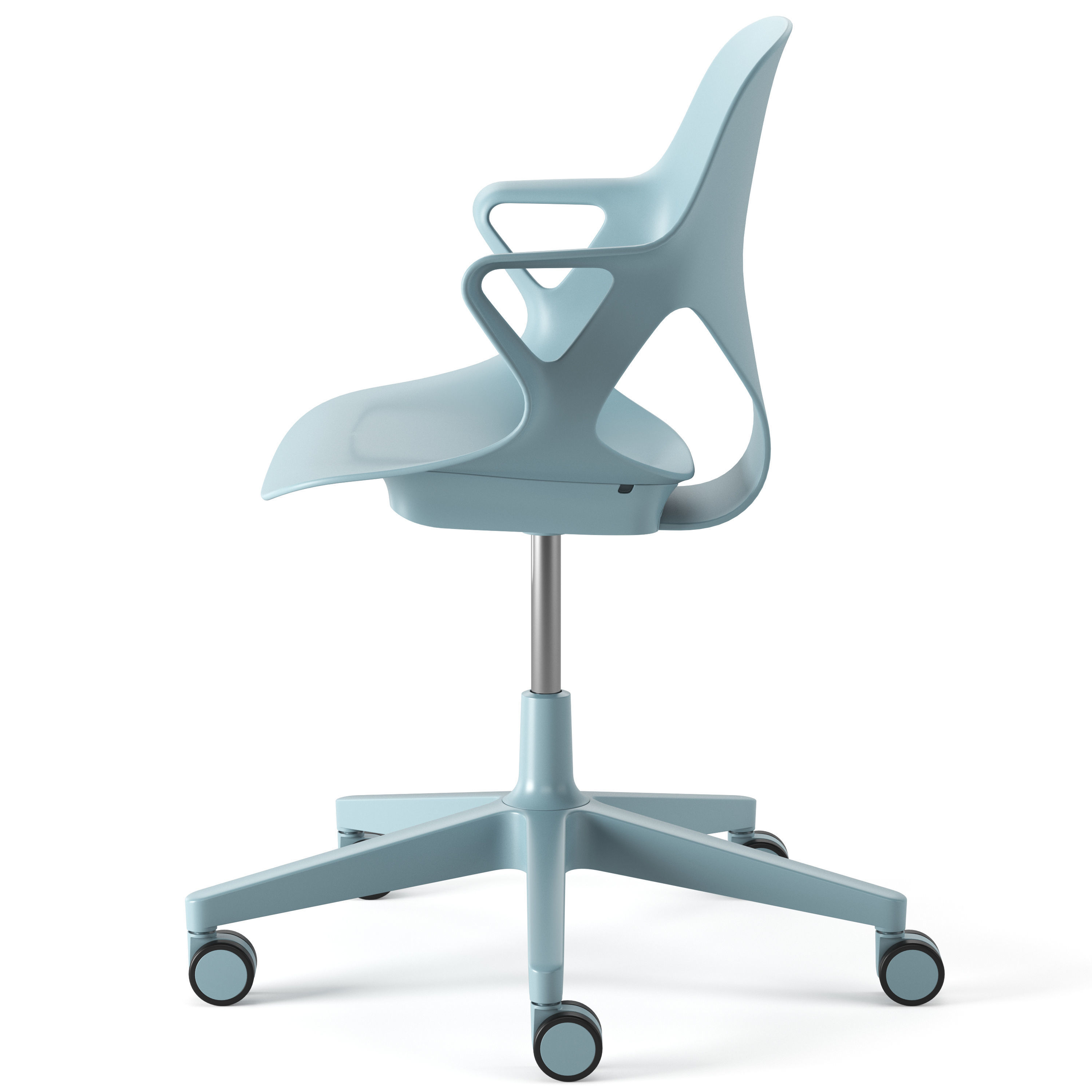 Zeph Chair With Arms By Herman Miller 3D model_7