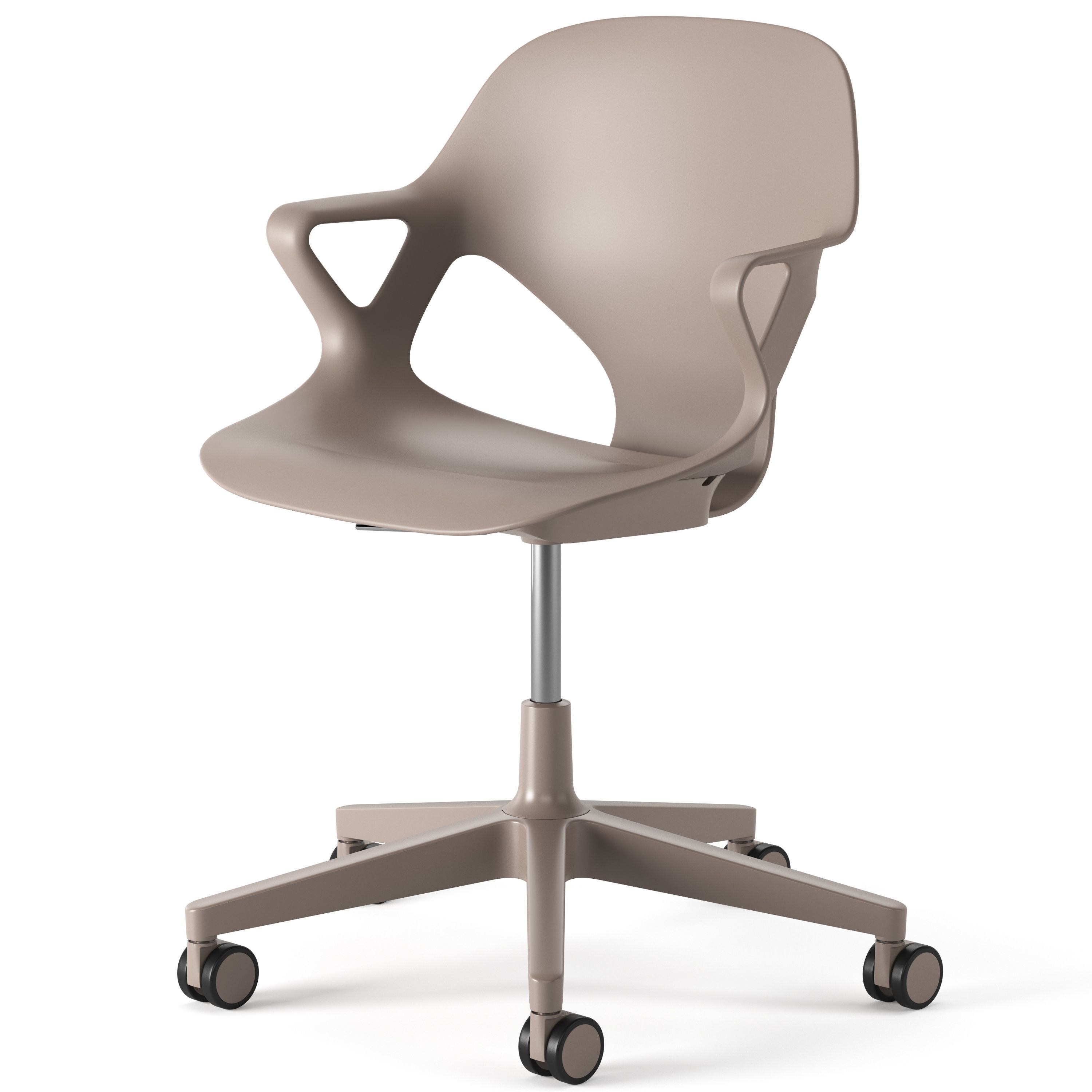 Zeph Chair With Arms By Herman Miller 3D model_2