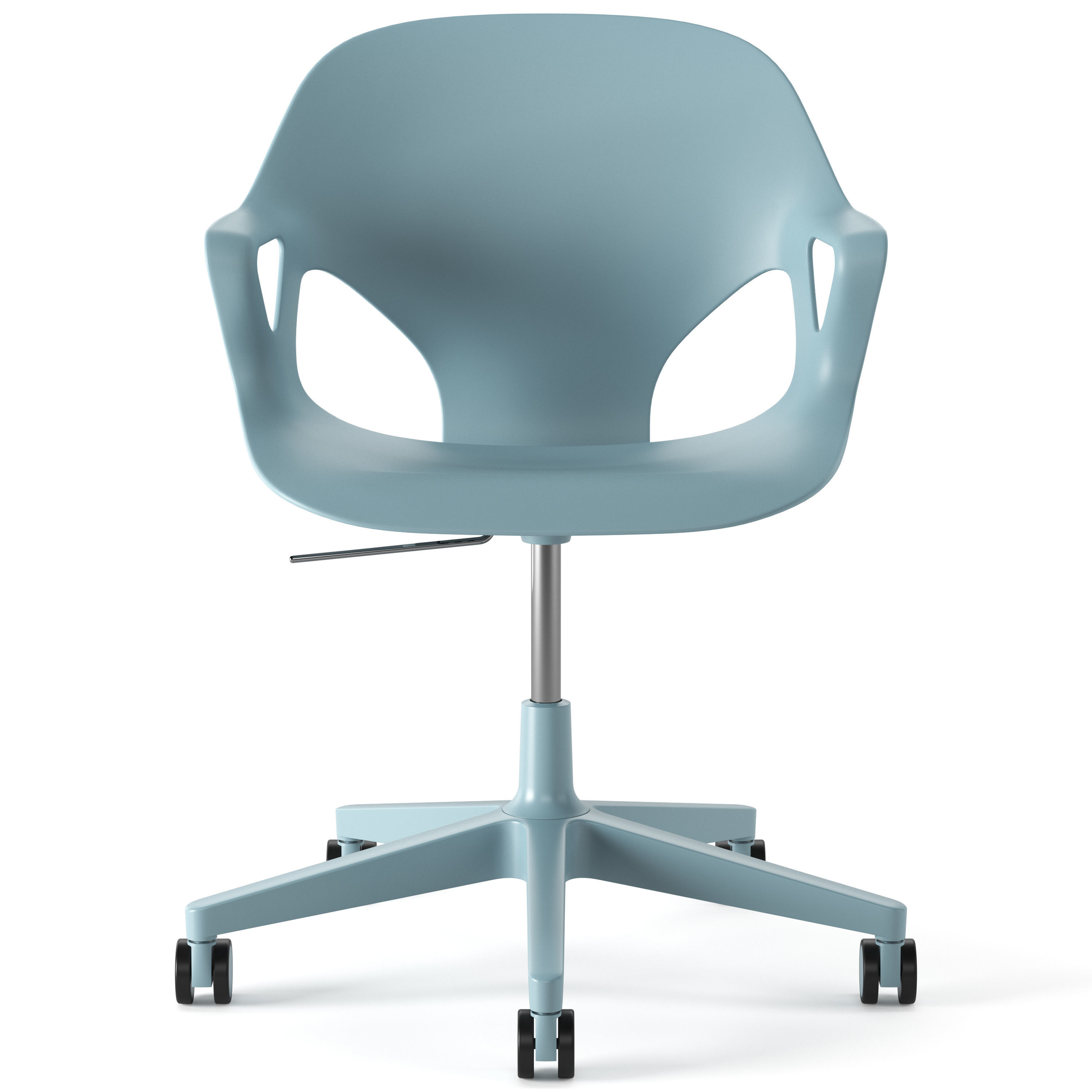 Zeph Chair With Arms By Herman Miller 3D model_4