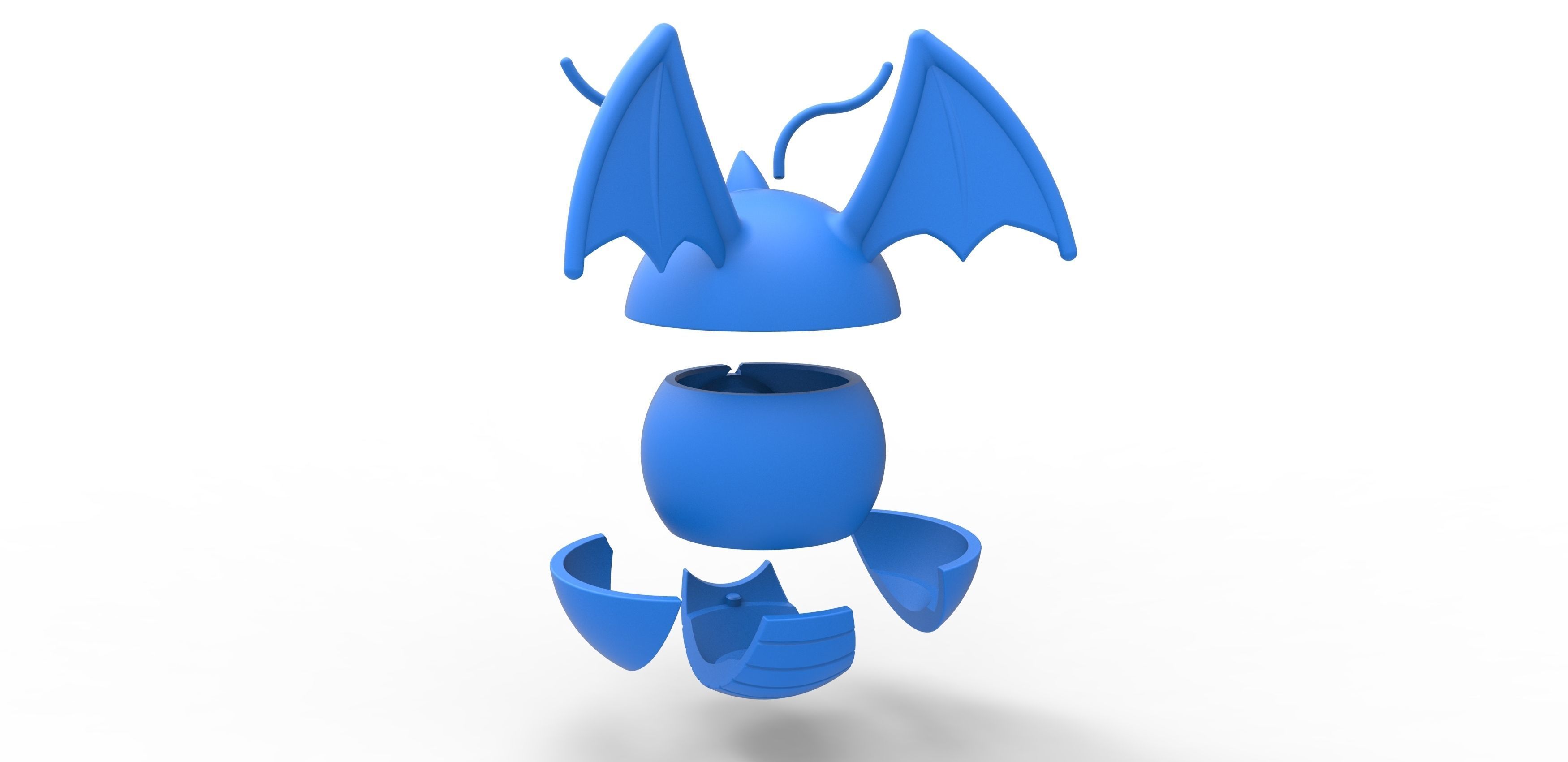 Dragonite orb 3D print model_22
