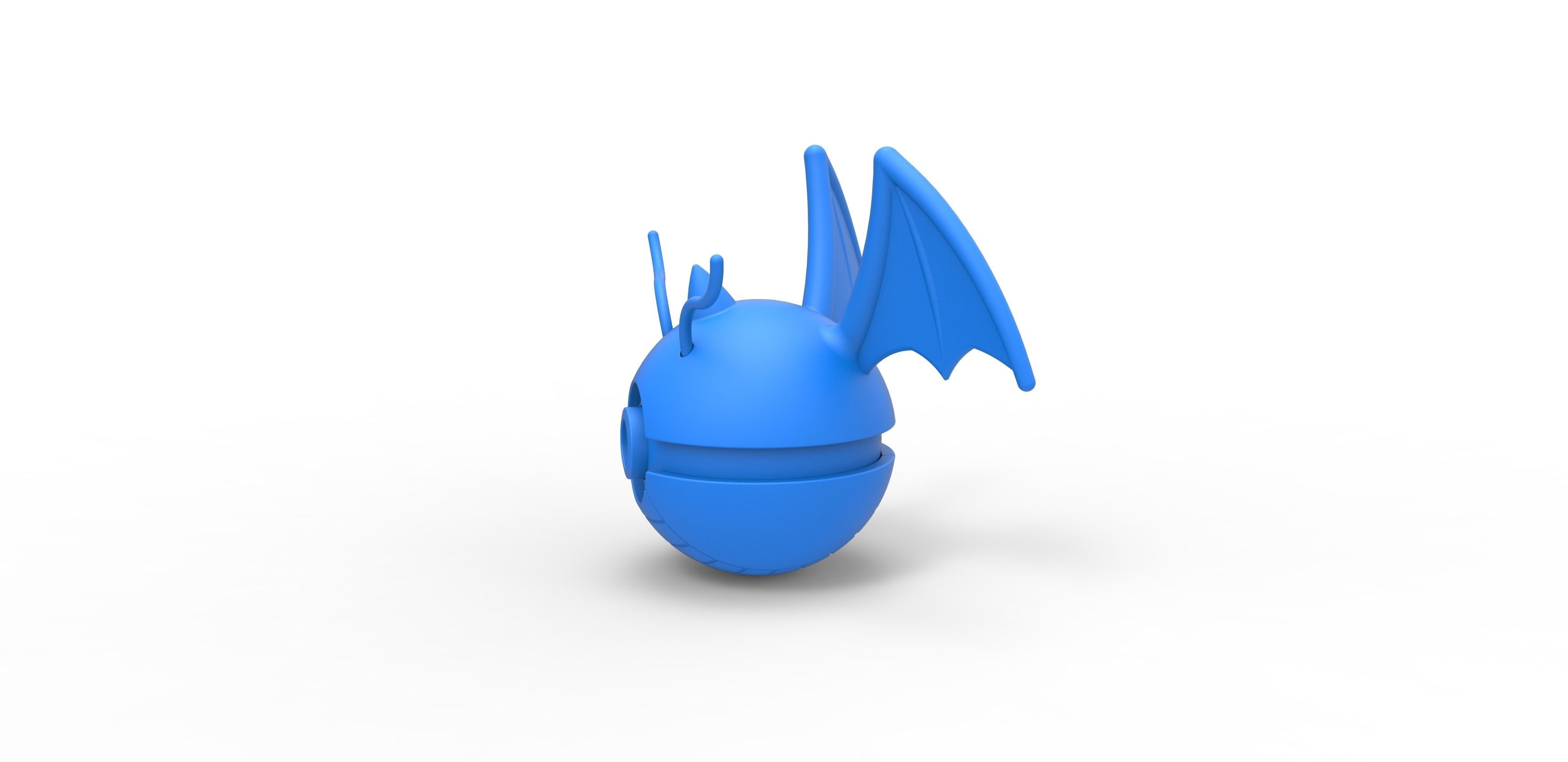 Dragonite orb 3D print model_14