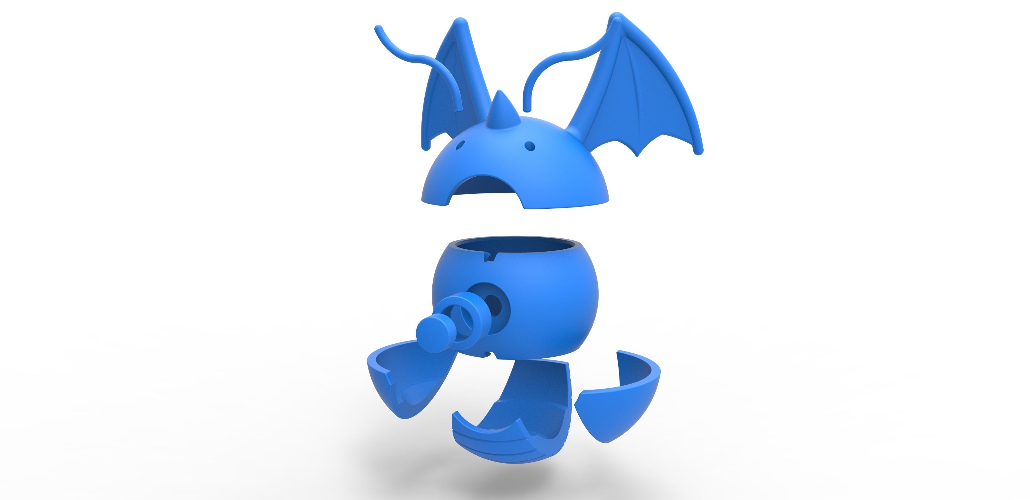 Dragonite orb 3D print model_20