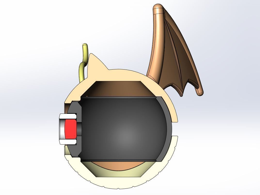 Dragonite orb 3D print model_23