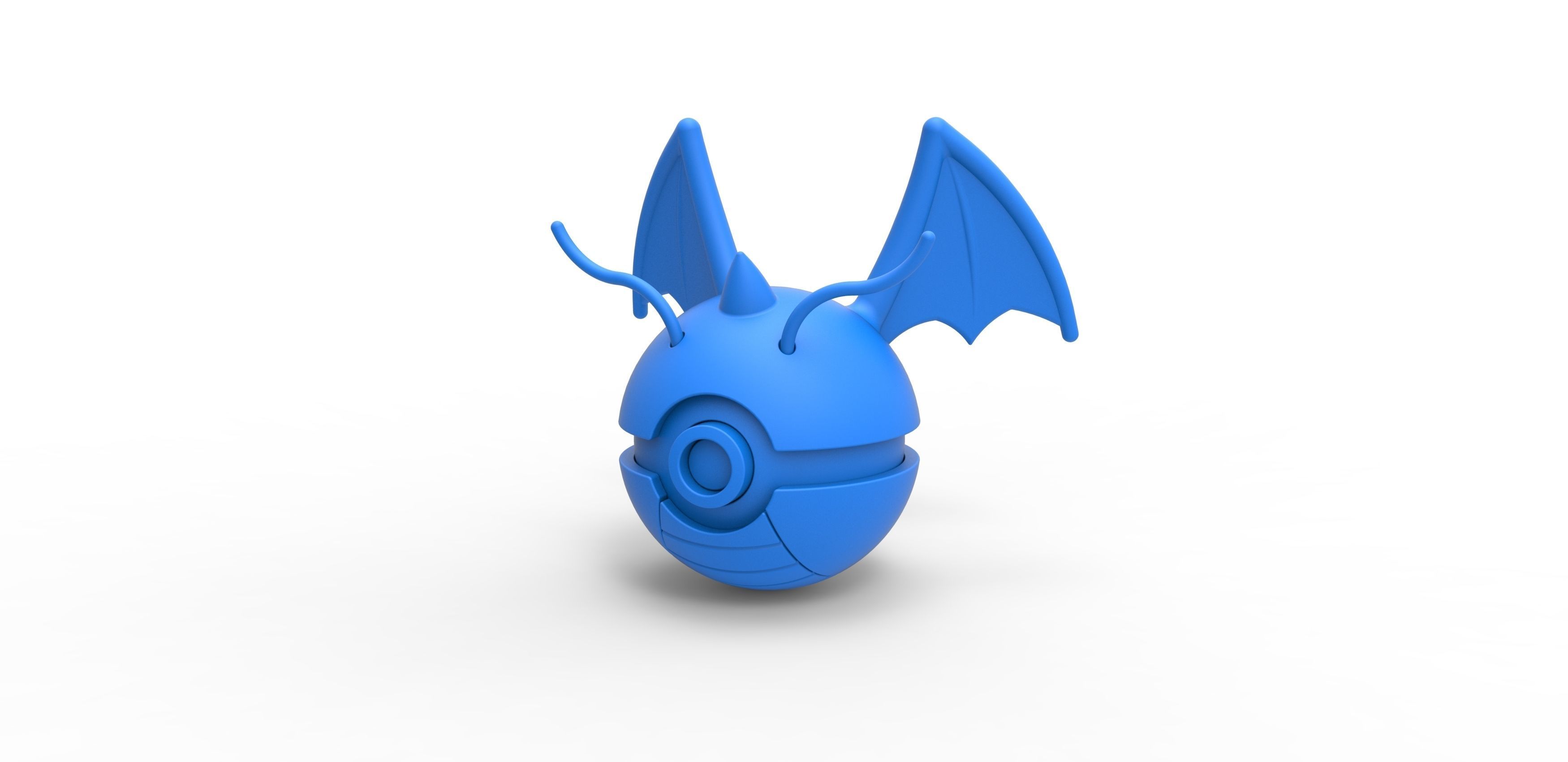 Dragonite orb 3D print model_9