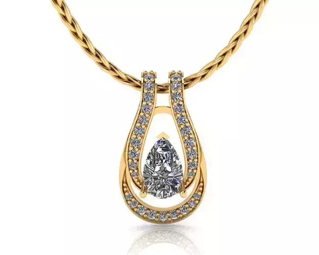 Fashion Pendant 3D print model