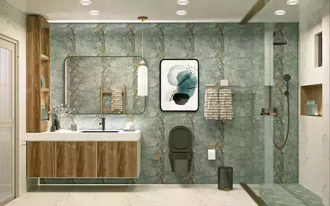 BATHROOM DESIGN  3D print model
