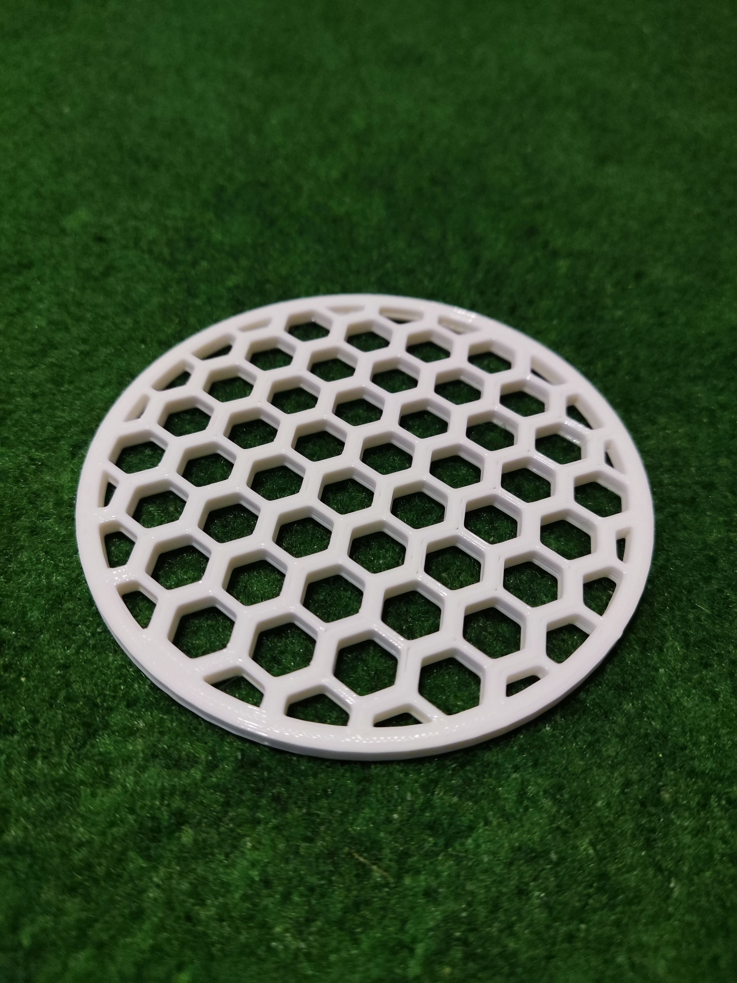 Coaster Circlular 3D print model_4
