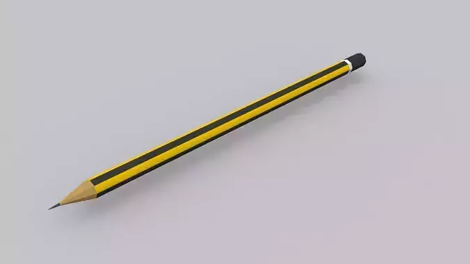 Pencil 3D model