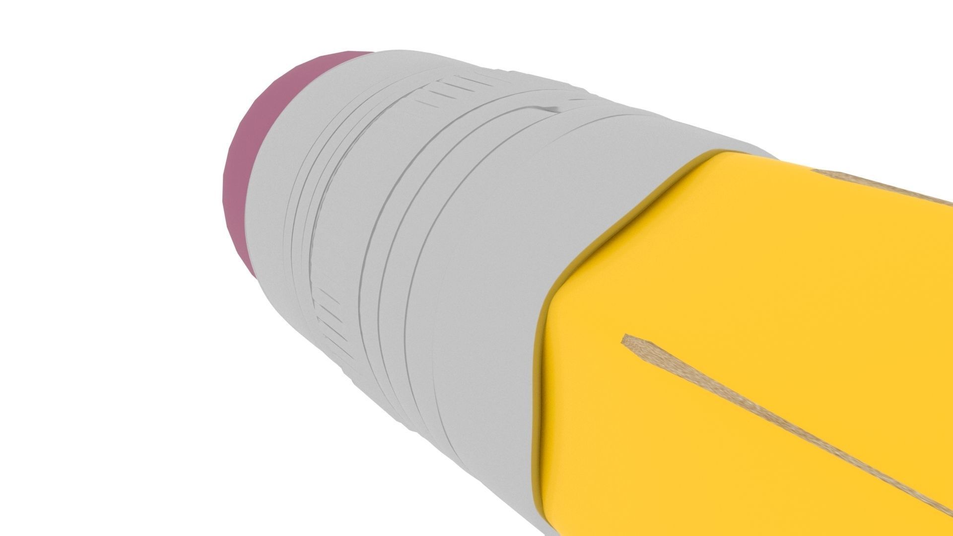 Pencil 3D model_4