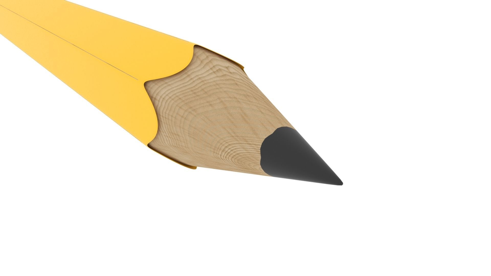 Pencil 3D model_5