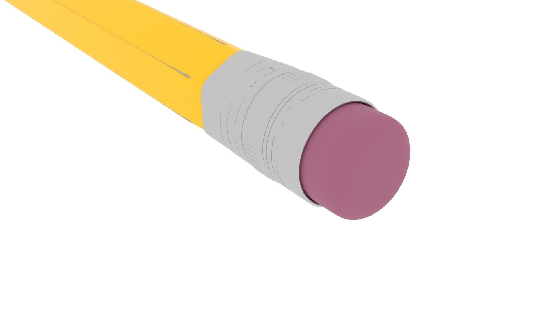 Pencil 3D model_3