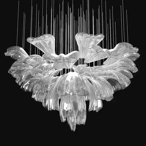 Alice by Petra Krausova for Lasvit Chandelier