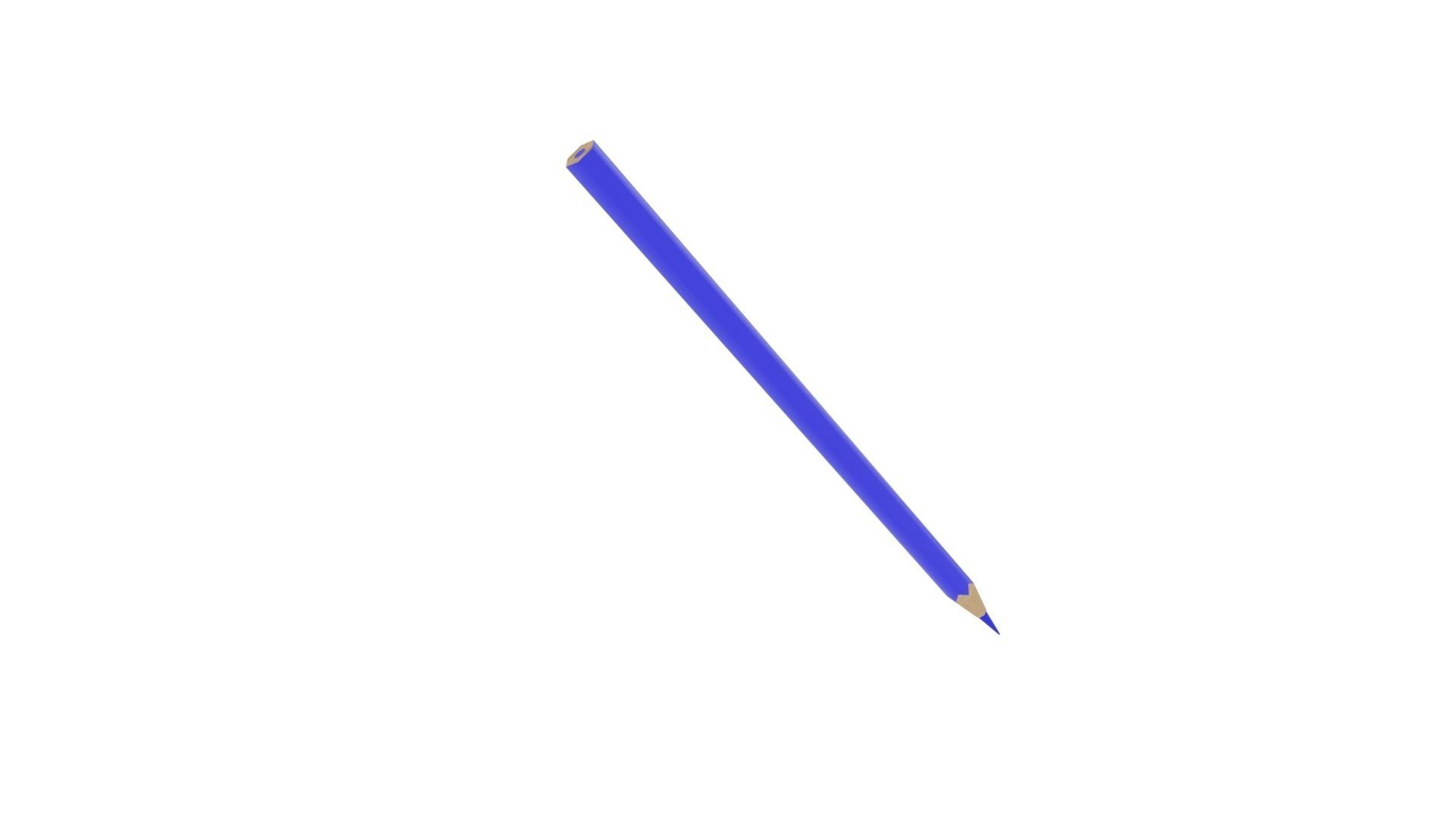 Pencils 3D model_22