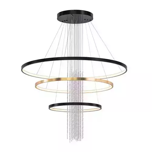 BONNET circular chandelier with lights