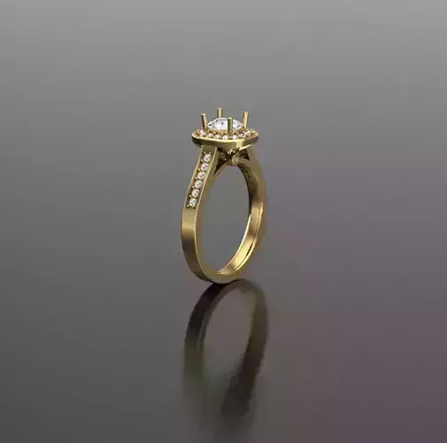 Solitaire Wedding Engagement Women Ring