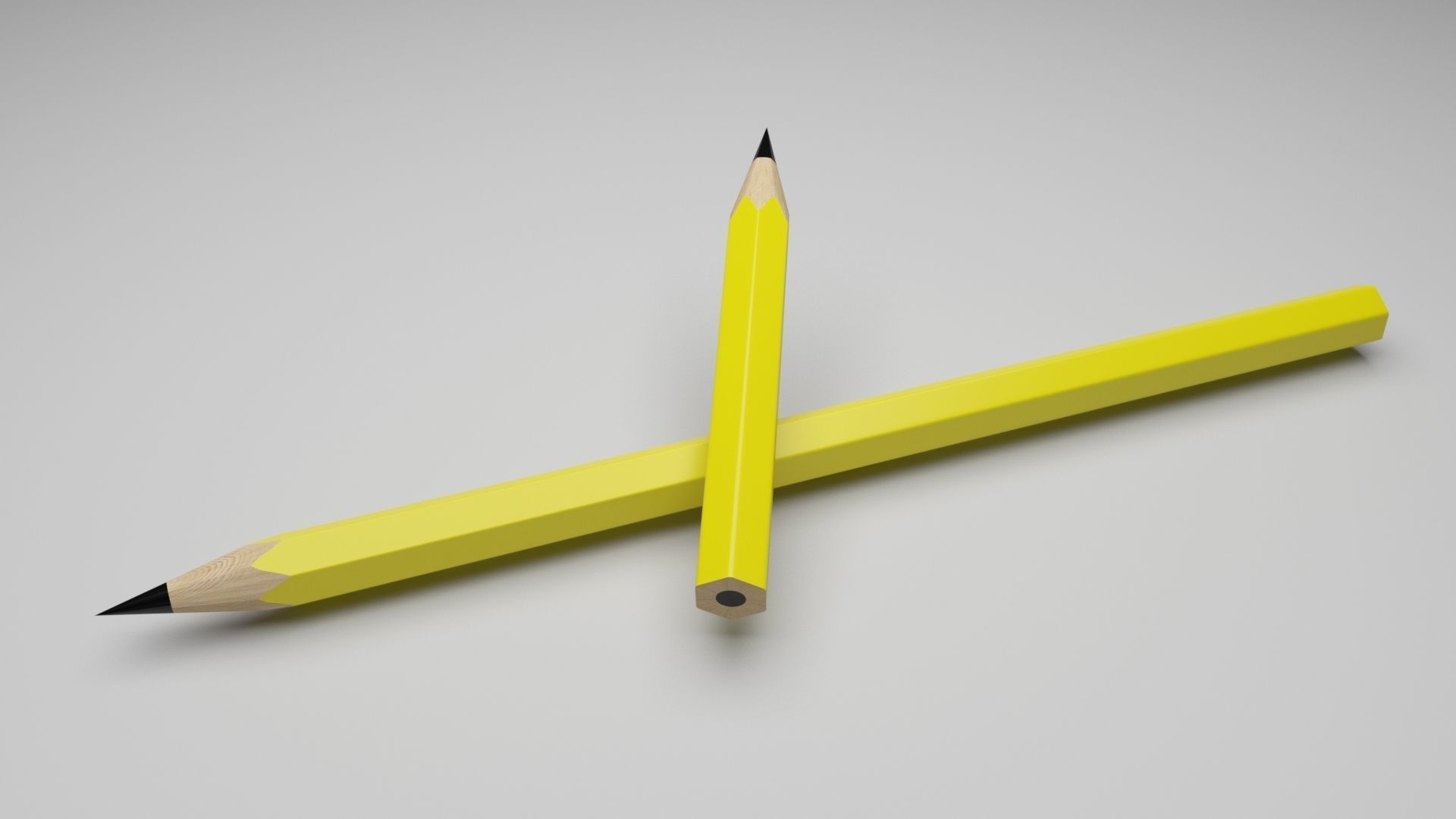 Pencils 3D model_11