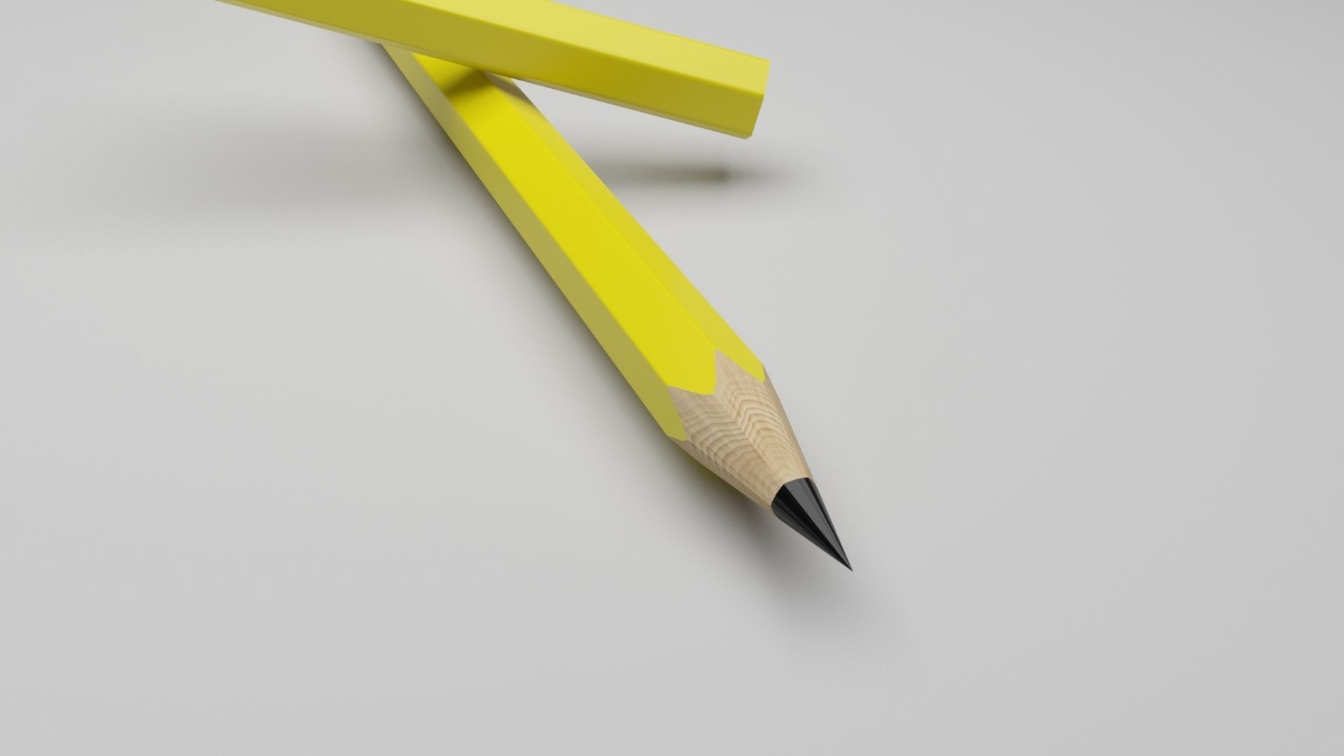 Pencils 3D model_8