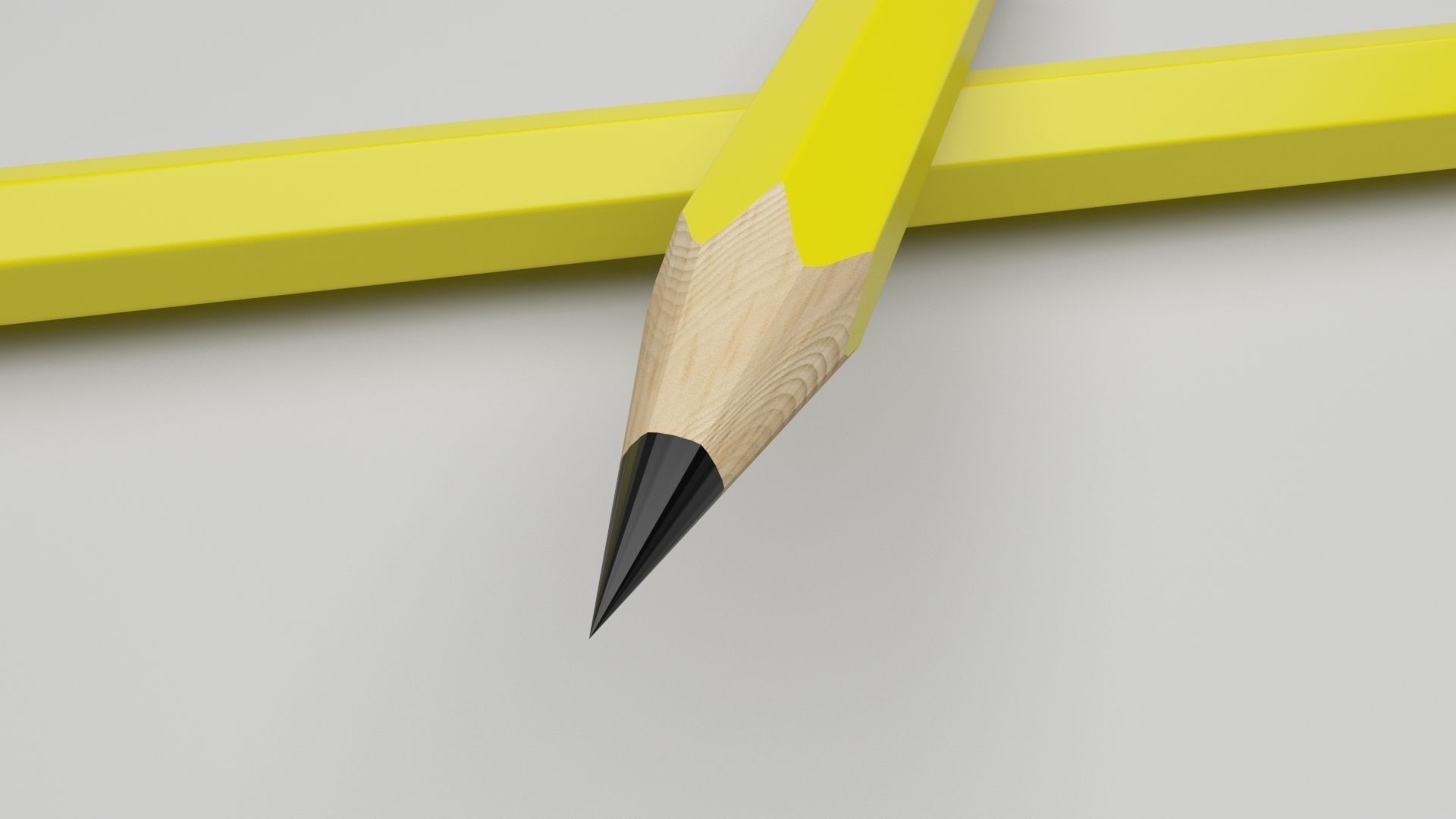 Pencils 3D model_6