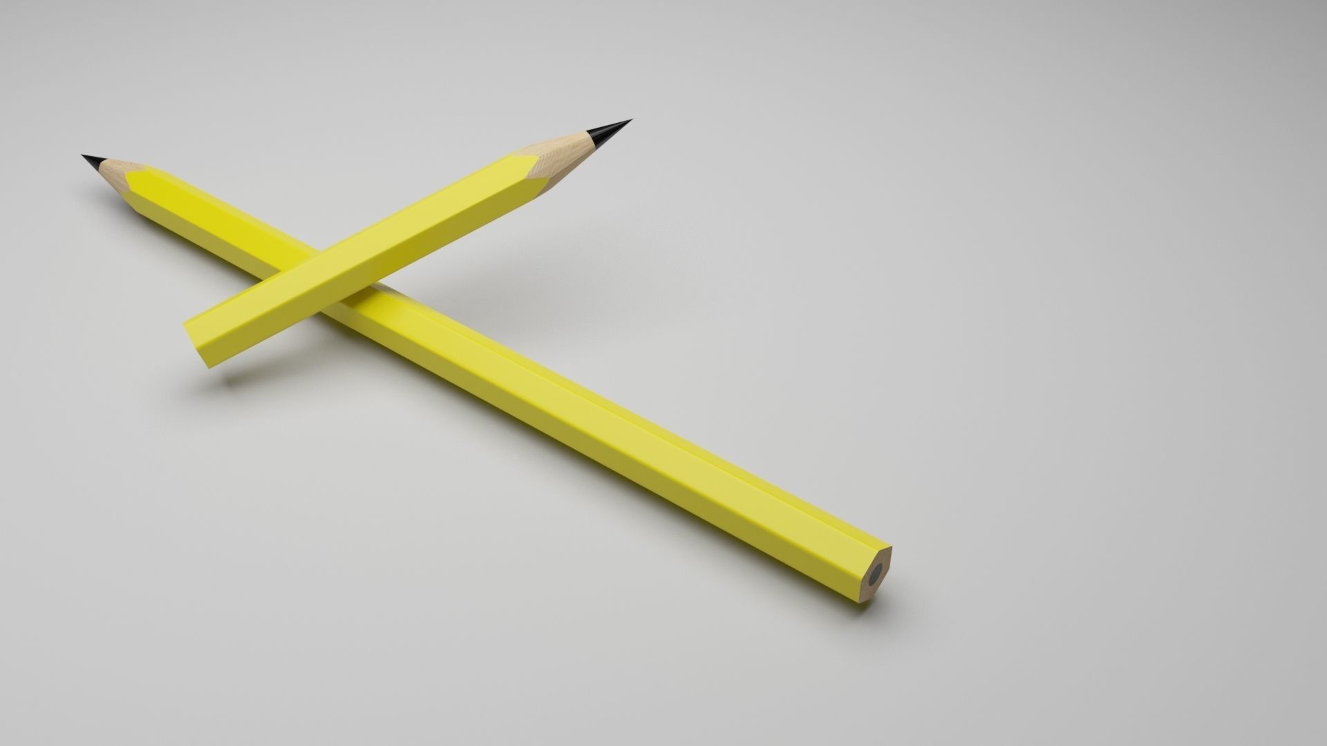 Pencils 3D model_10