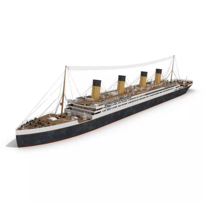 Titanic Ship 3D model