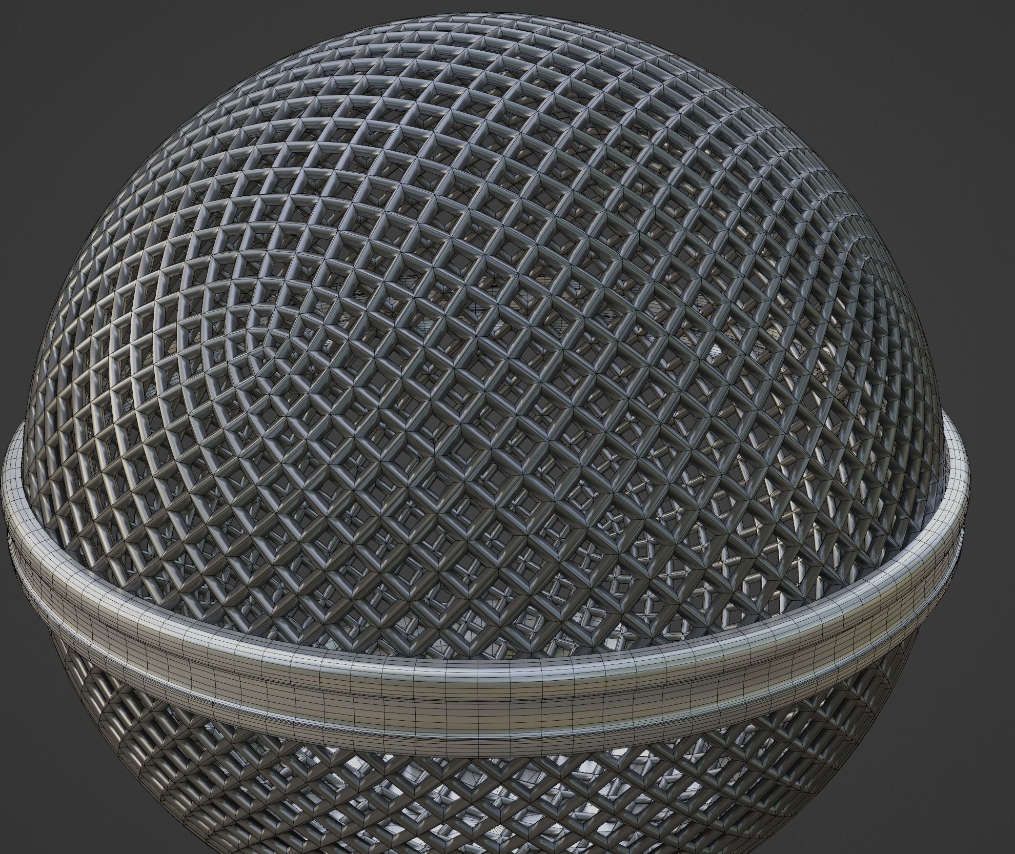 Microphone 3D model_3