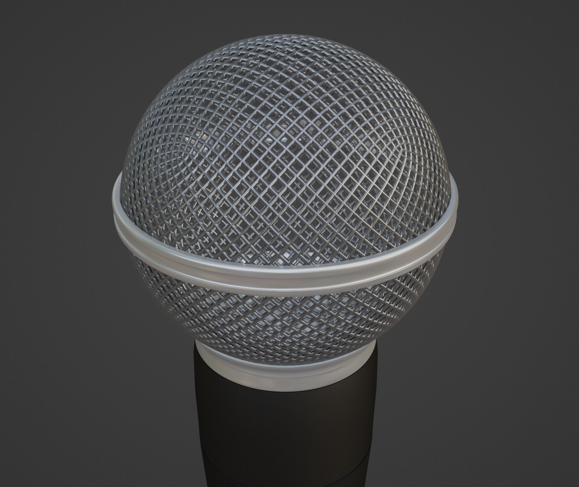 Microphone 3D model_2