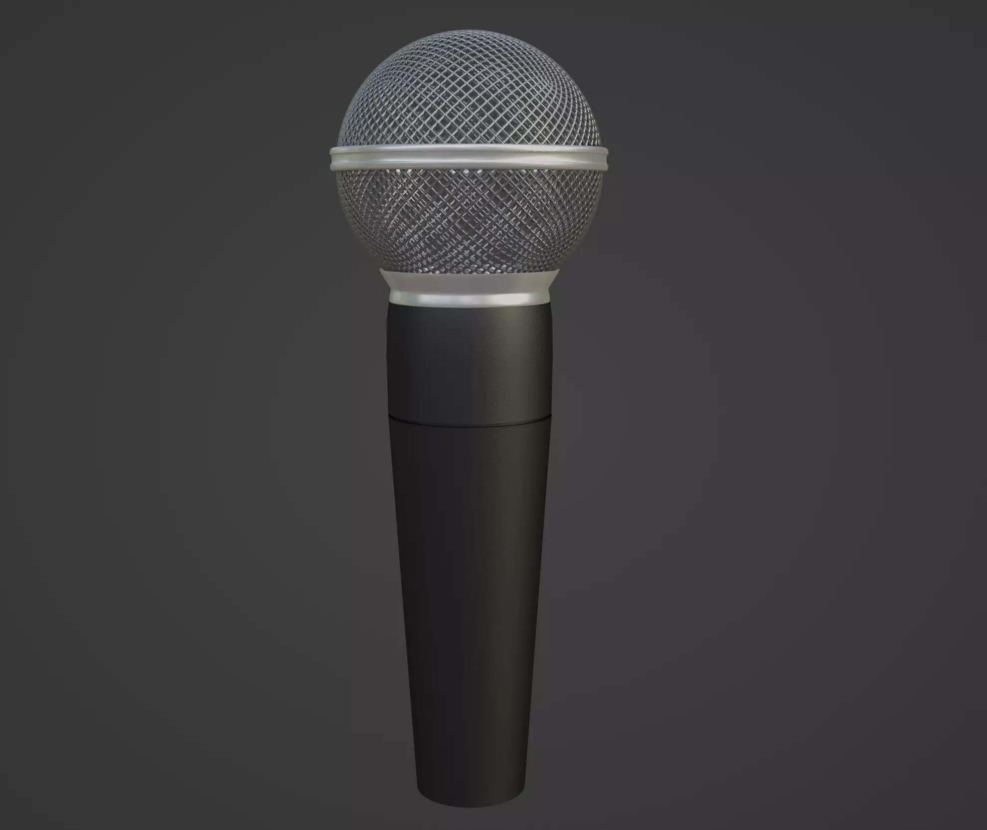 Microphone 3D model_0