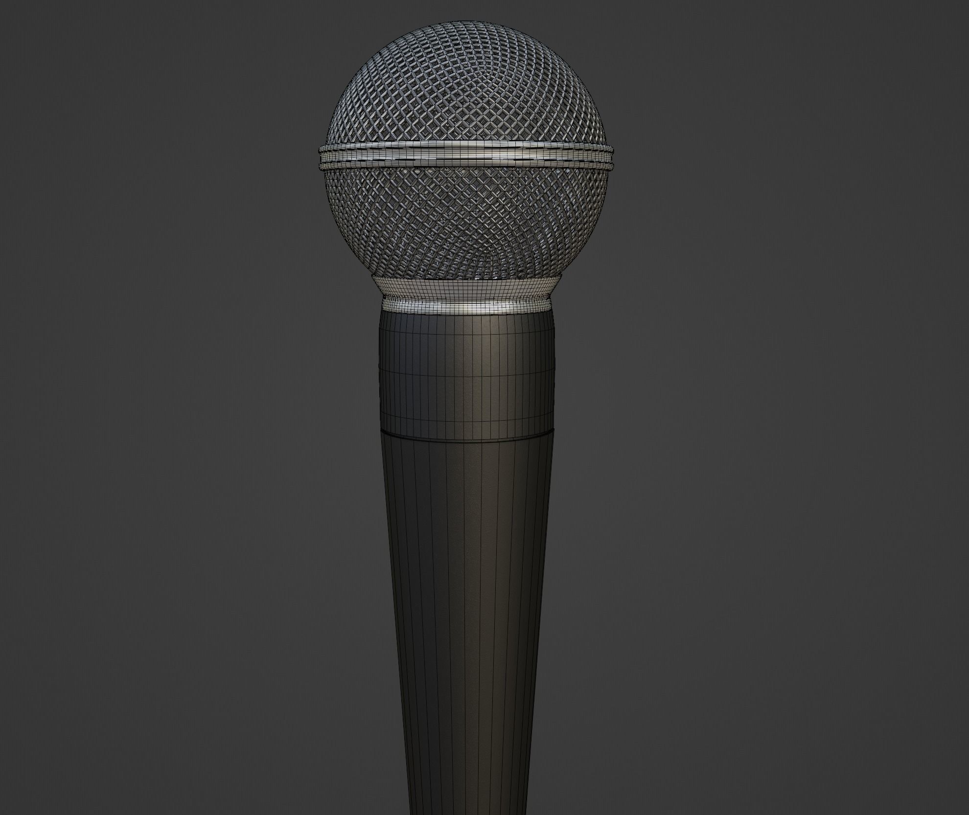Microphone 3D model_1