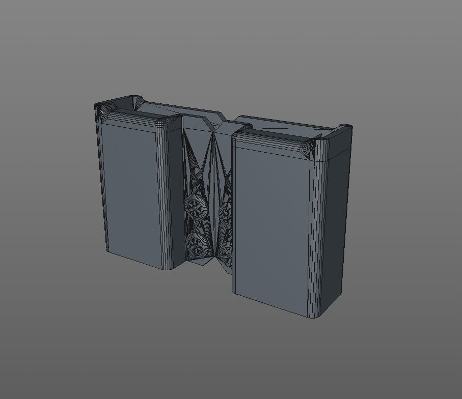 Dredd 2012 mag holder  3D print model_6