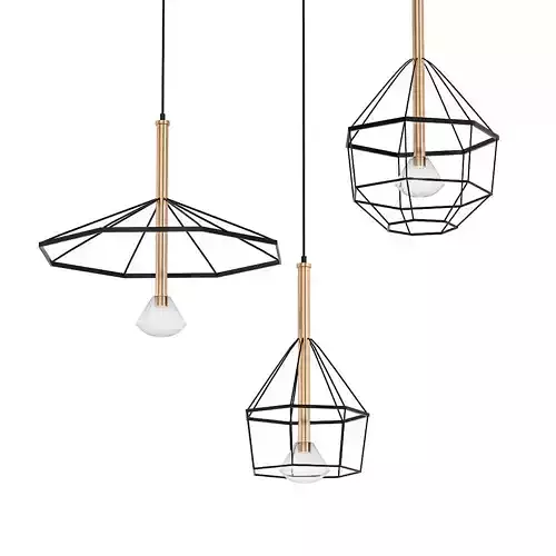 FORMAT pendant lights - wood