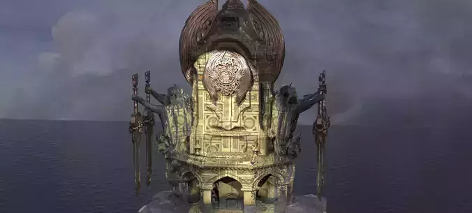 Steampunk Medieval Tower Halloween Tall Kit bash 3