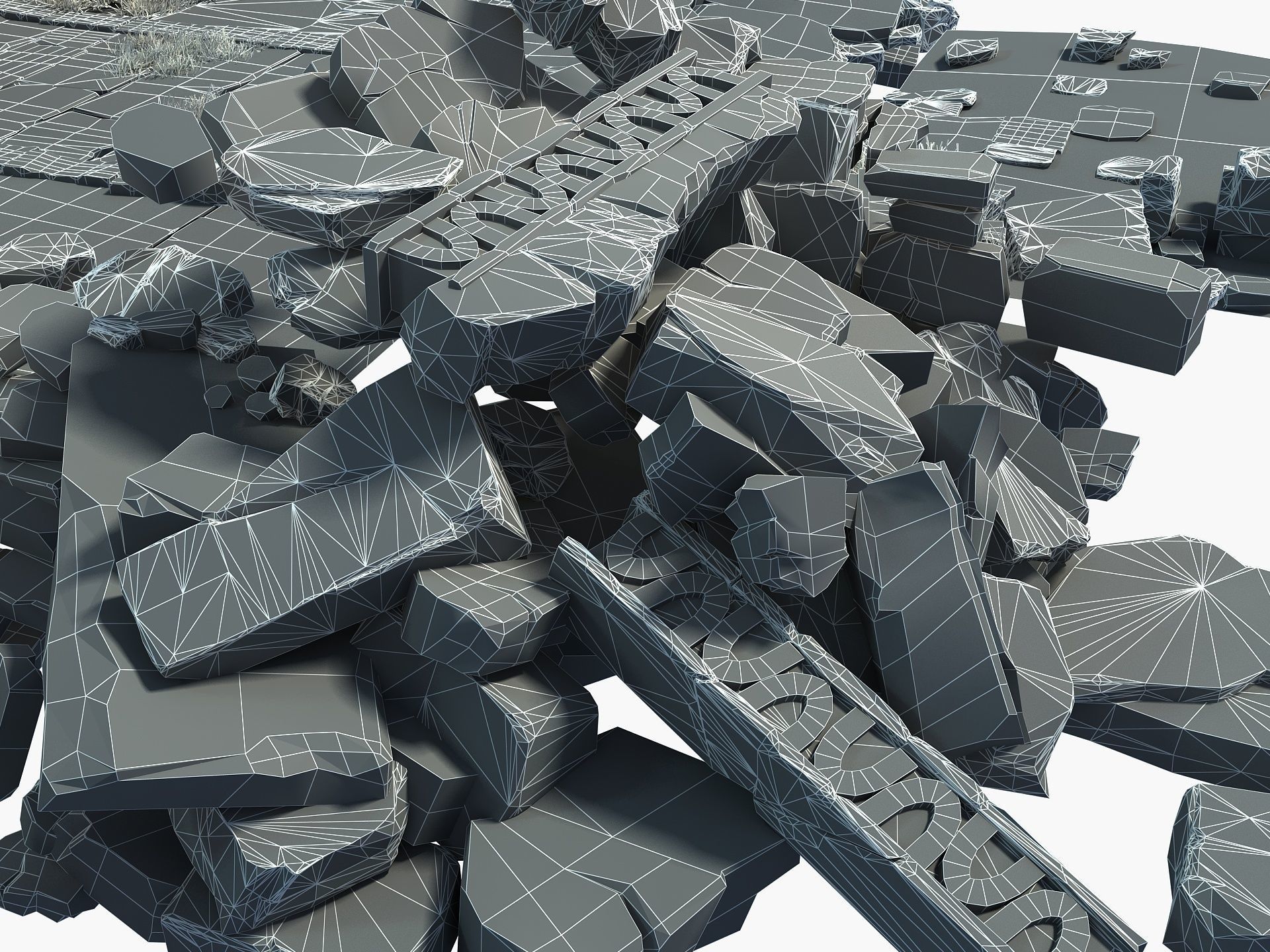 Temple Ruins 3D model_27