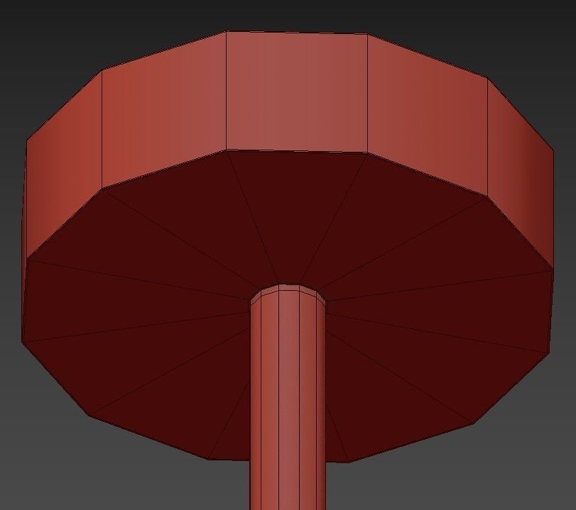 SIMEN five light chandelier in brass with shades 3D model_3