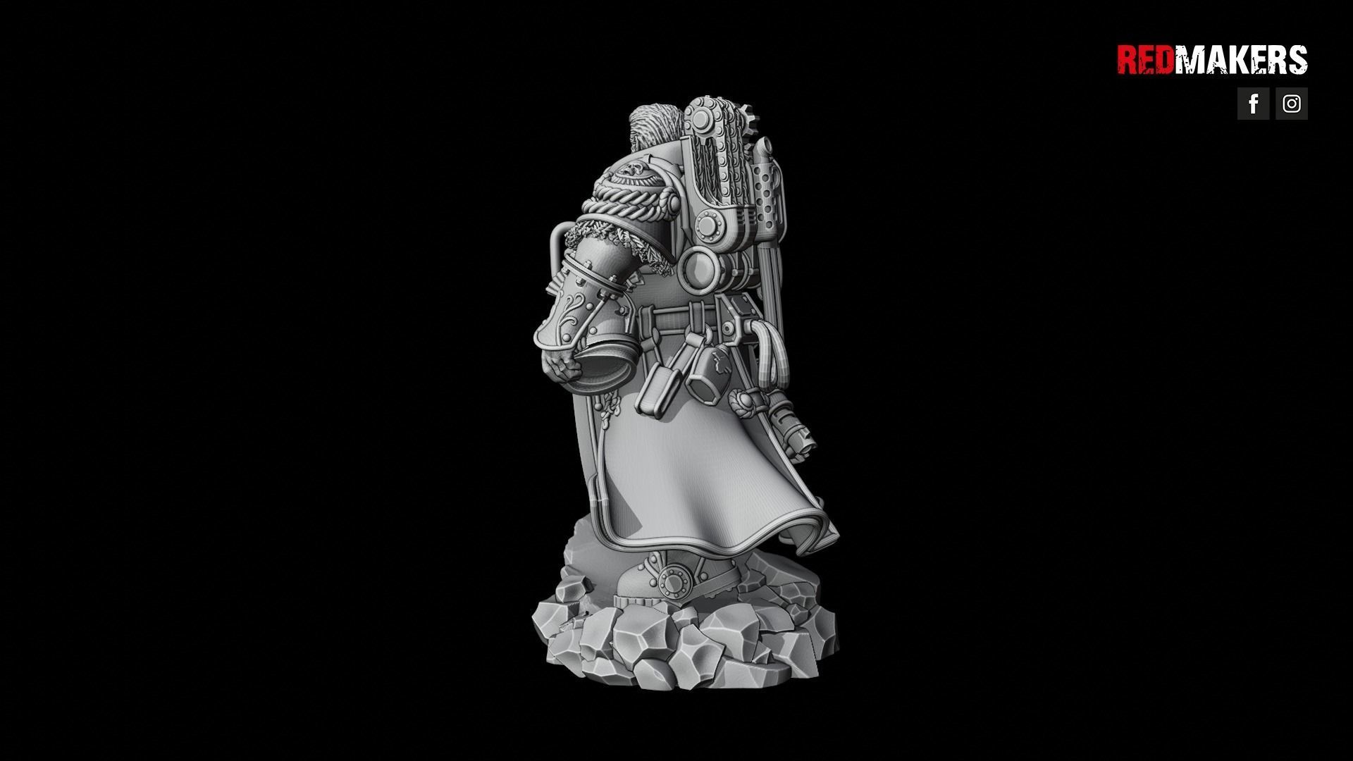 Solar Guard - Officer of the Imperial Force 3D print model_12