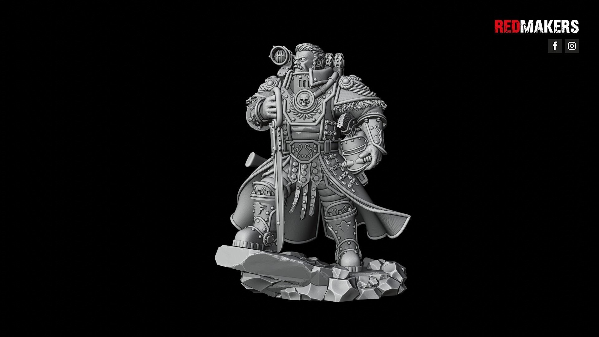 Solar Guard - Officer of the Imperial Force 3D print model_10