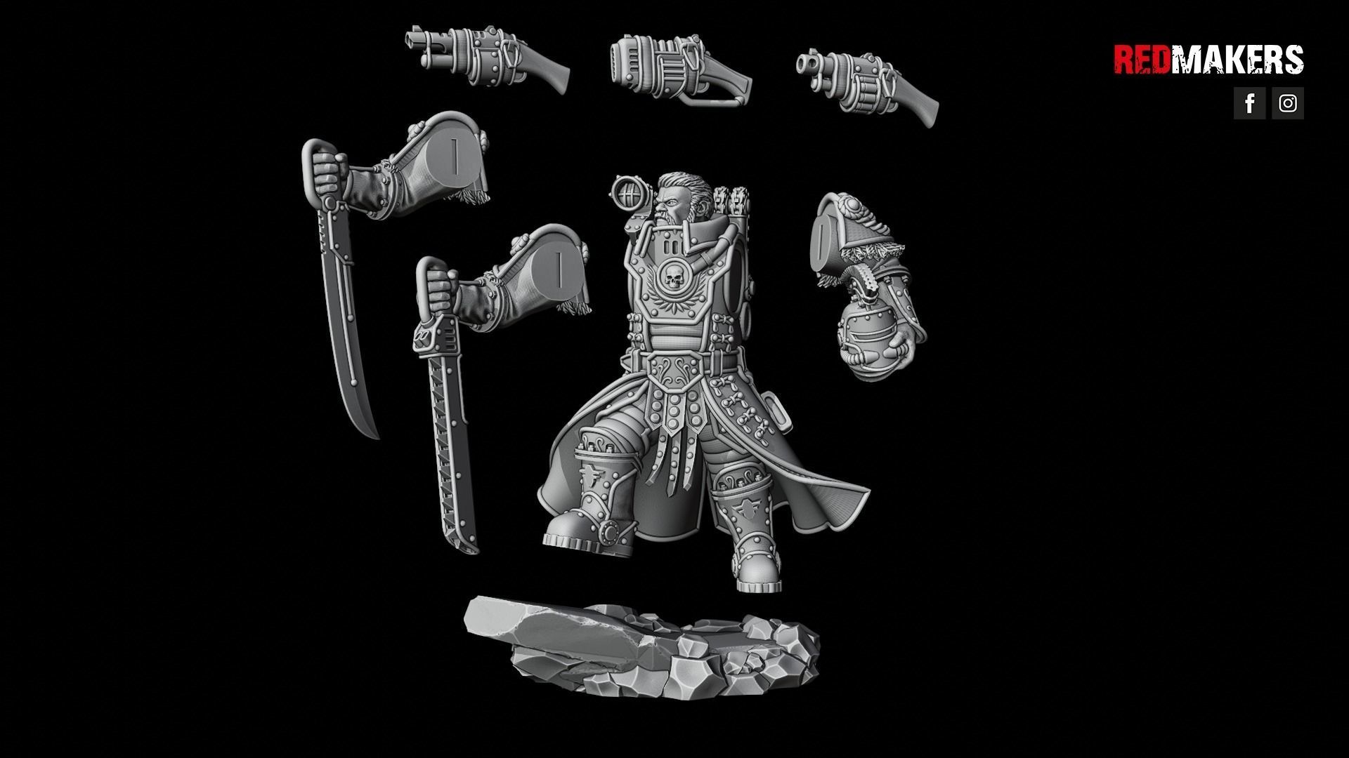 Solar Guard - Officer of the Imperial Force 3D print model_13