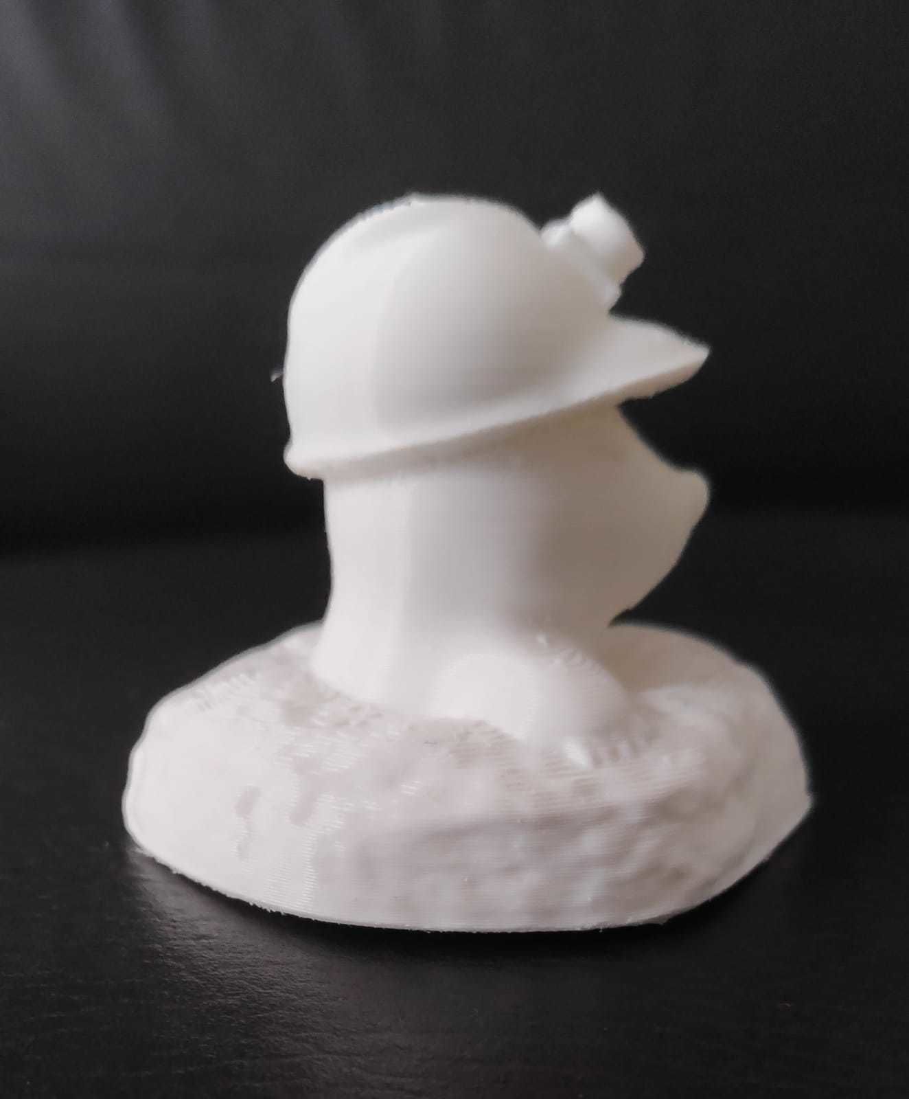 Mole with Helmet 3D print model_8