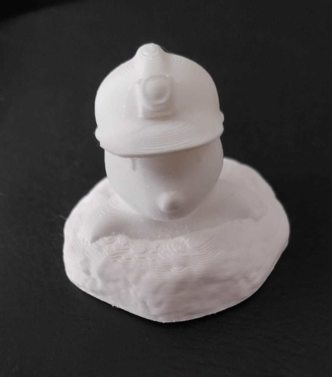 Mole with Helmet 3D print model_12