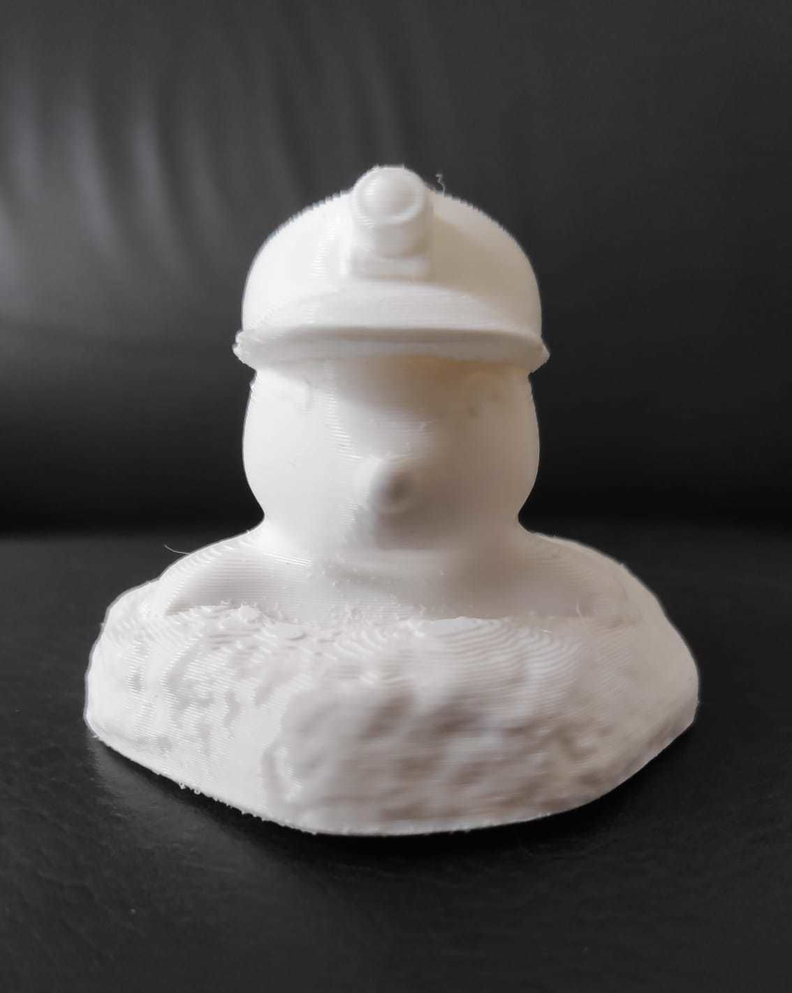 Mole with Helmet 3D print model_4