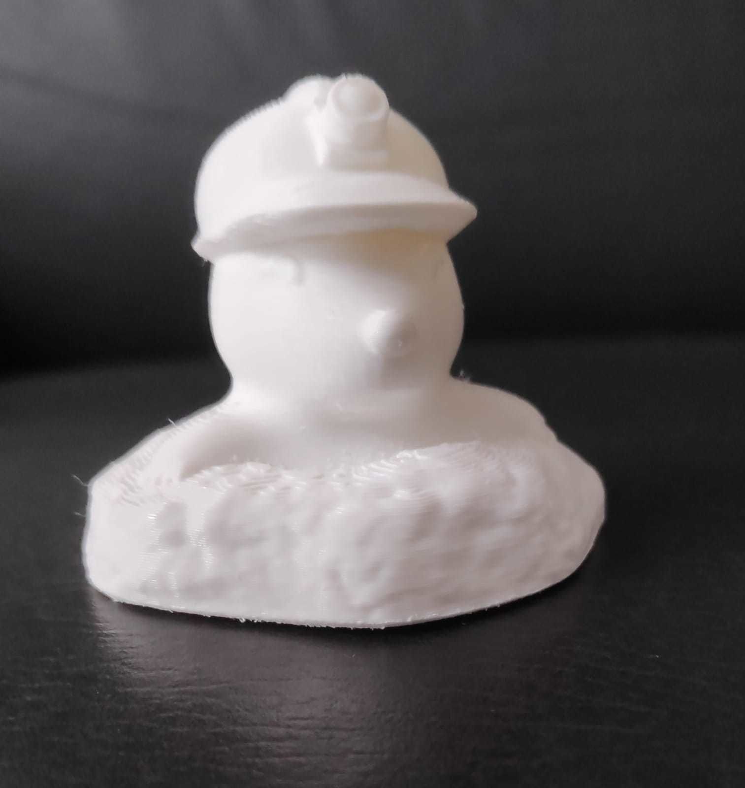 Mole with Helmet 3D print model_10