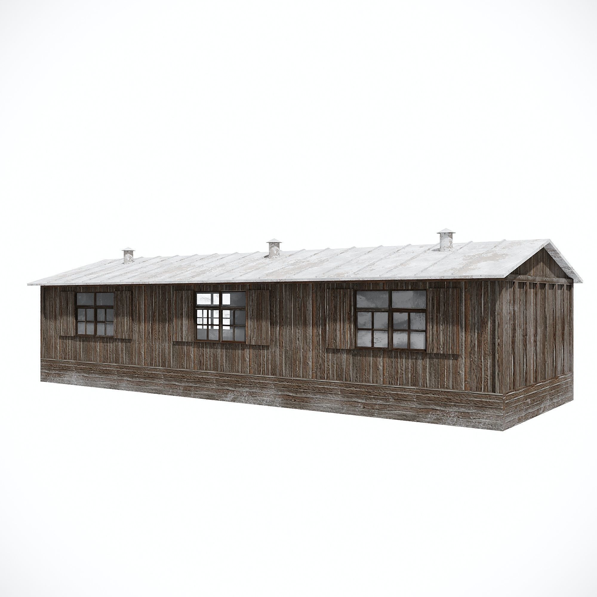 Military Watchtower Pack Low-poly 3D model Low-poly 3D model_2