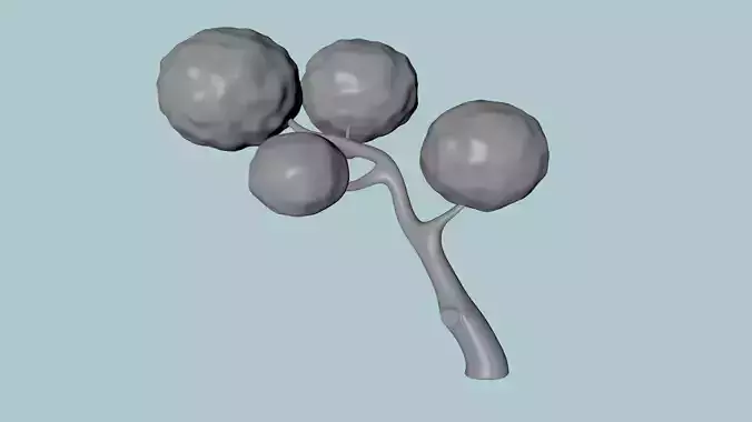 Exotic Trees 3D model