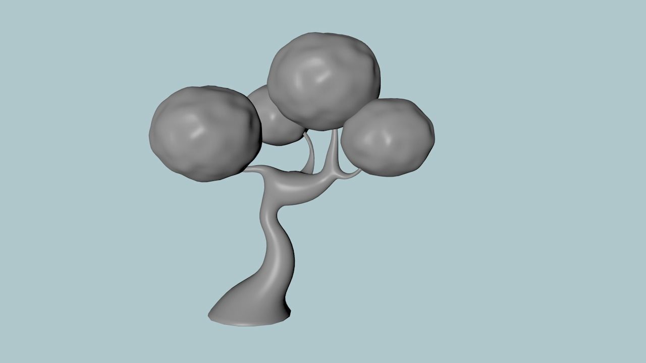 Exotic Trees 3D model_4